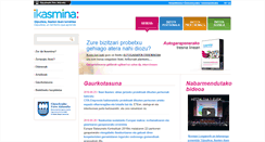 Desktop Screenshot of ikasmina.net