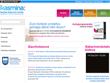 Tablet Screenshot of ikasmina.net